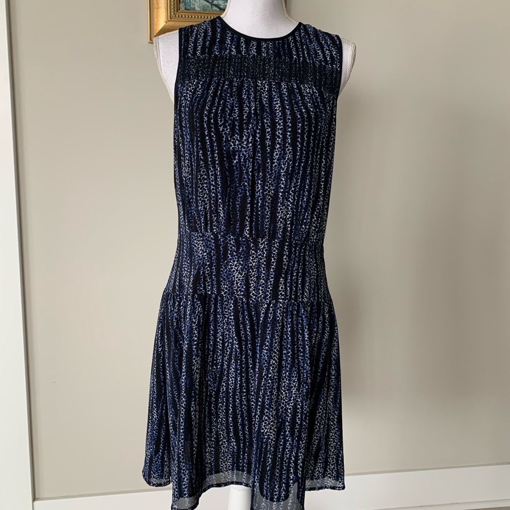 Beautiful navy multicolor dress
